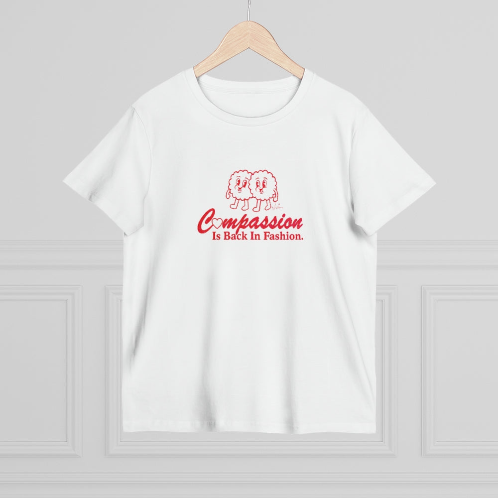 Compassion Is Back In Fashion [Australian-Printed] - Women’s Maple Tee