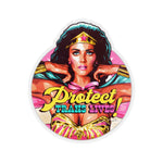 PROTECT TRANS LIVES - Kiss-Cut Stickers