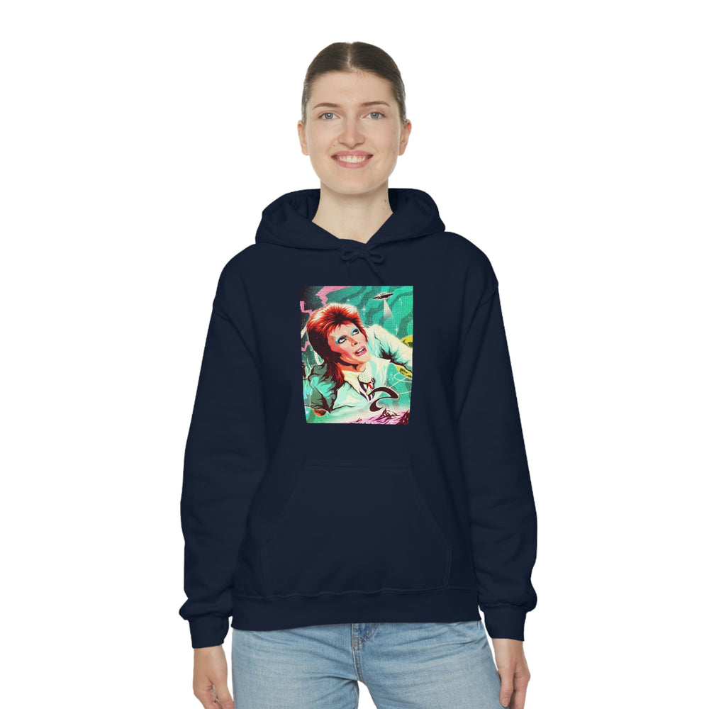 GALACTIC BOWIE - Unisex Heavy Blend™ Hooded Sweatshirt