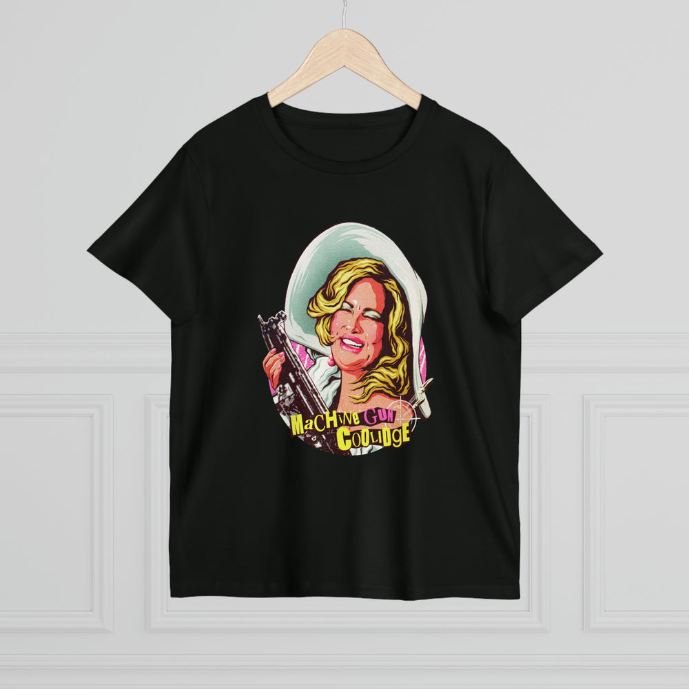 Machine Gun Coolidge [Australian-Printed] - Women’s Maple Tee