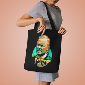 Sit Down, Boofhead! [Australian-Printed] - Cotton Tote Bag