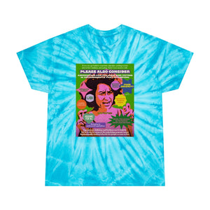 Cupcakes And Hotlines - Tie-Dye Tee, Cyclone