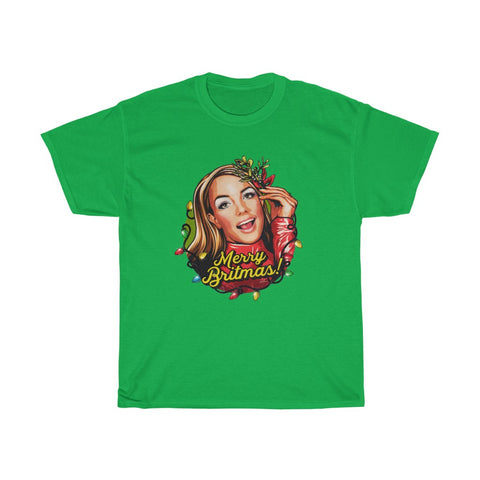 Merry Britmas! [Australian-Printed] - Unisex Heavy Cotton Tee