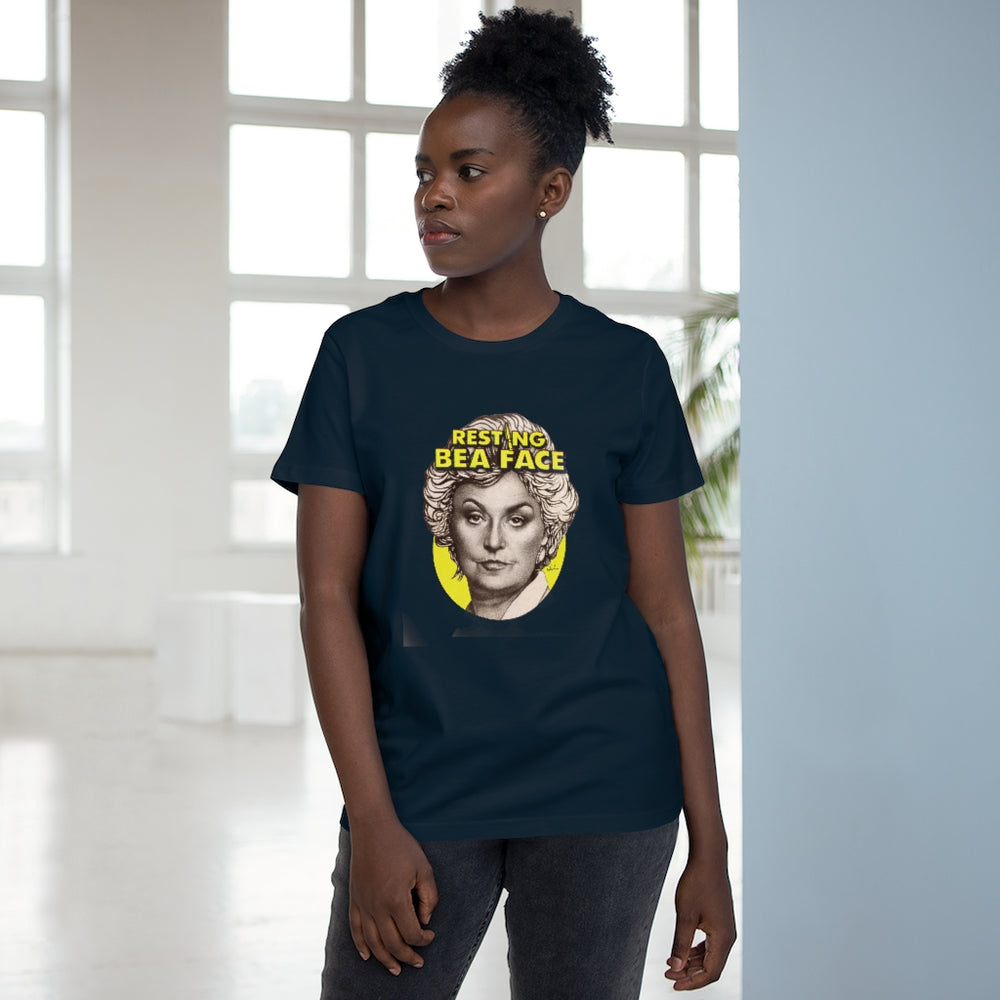 RESTING BEA FACE [Australian-Printed] - Women’s Maple Tee