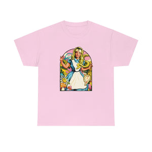 Down The Rabbit Hole [Australian-Printed] - Unisex Heavy Cotton Tee