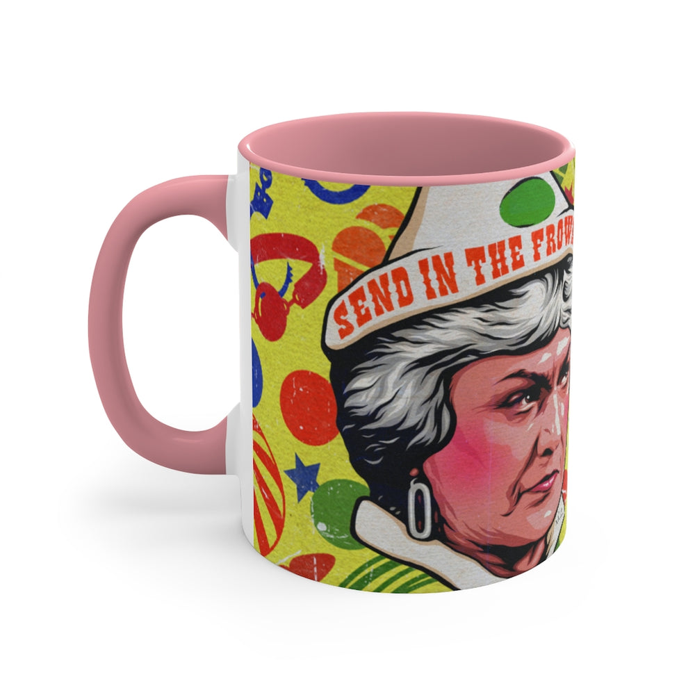 SEND IN THE FROWNS - 11oz Accent Mug (Australian Printed)
