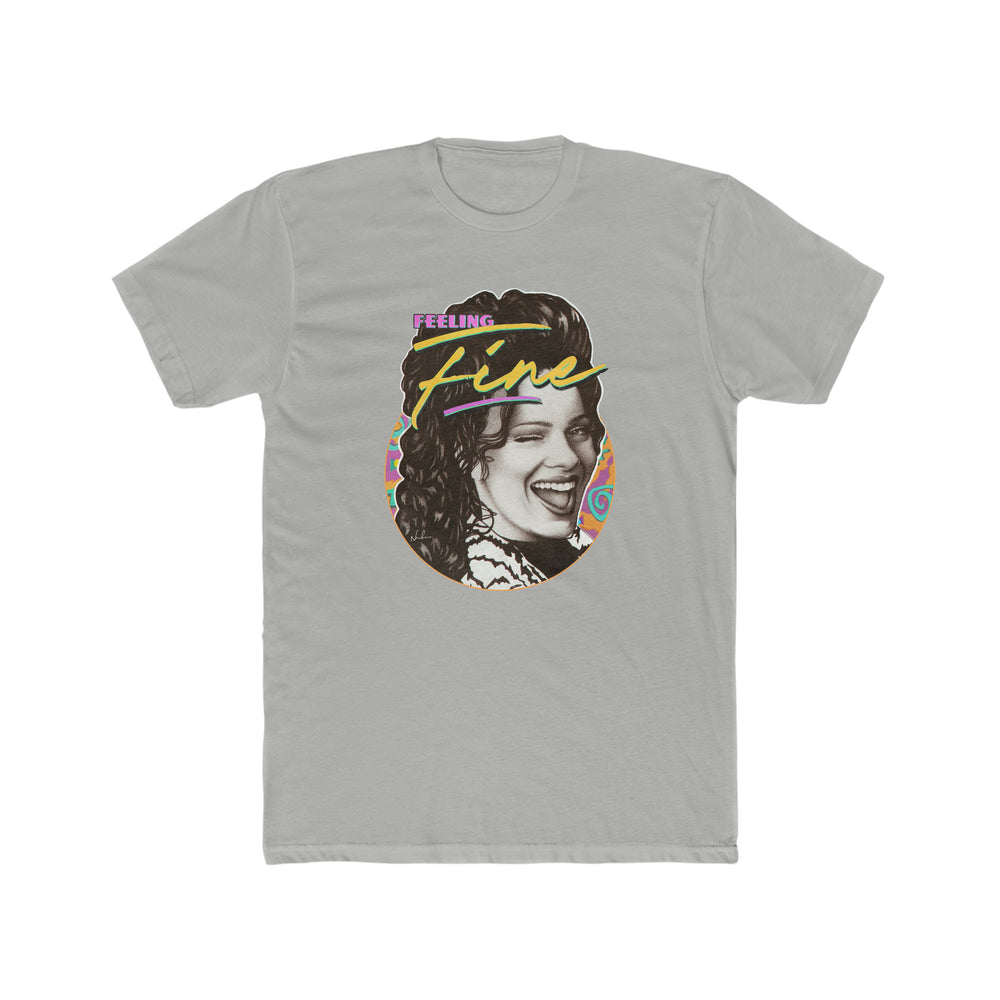 FEELING FINE - Men's Cotton Crew Tee