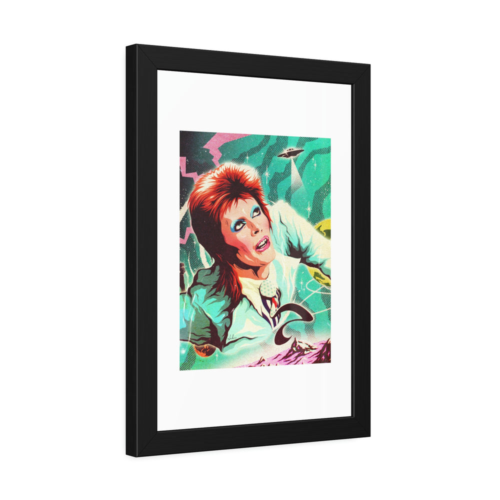 GALACTIC BOWIE - Framed Paper Posters