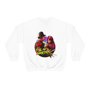 Tell Me Somethin' - Unisex Heavy Blend™ Crewneck Sweatshirt