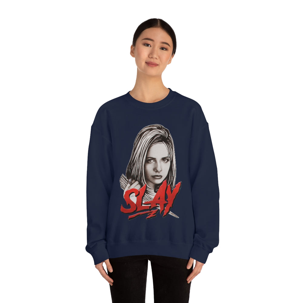 SLAY [Australian-Printed] - Unisex Heavy Blend™ Crewneck Sweatshirt