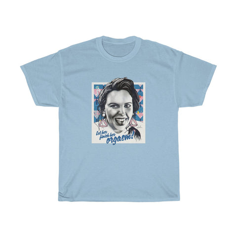 Let Her Finish Her Orgasm! [Australian-Printed] - Unisex Heavy Cotton Tee