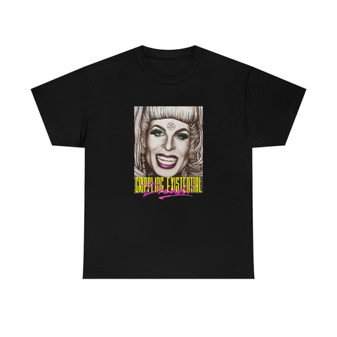 CRIPPLING EXISTENTIAL DREAD! [Australian-Printed] - Unisex Heavy Cotton Tee
