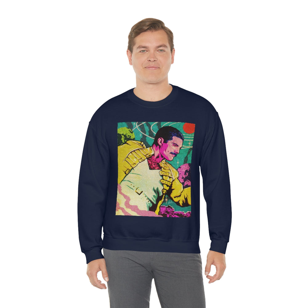 GALACTIC FREDDIE [Australian-Printed] - Unisex Heavy Blend™ Crewneck Sweatshirt