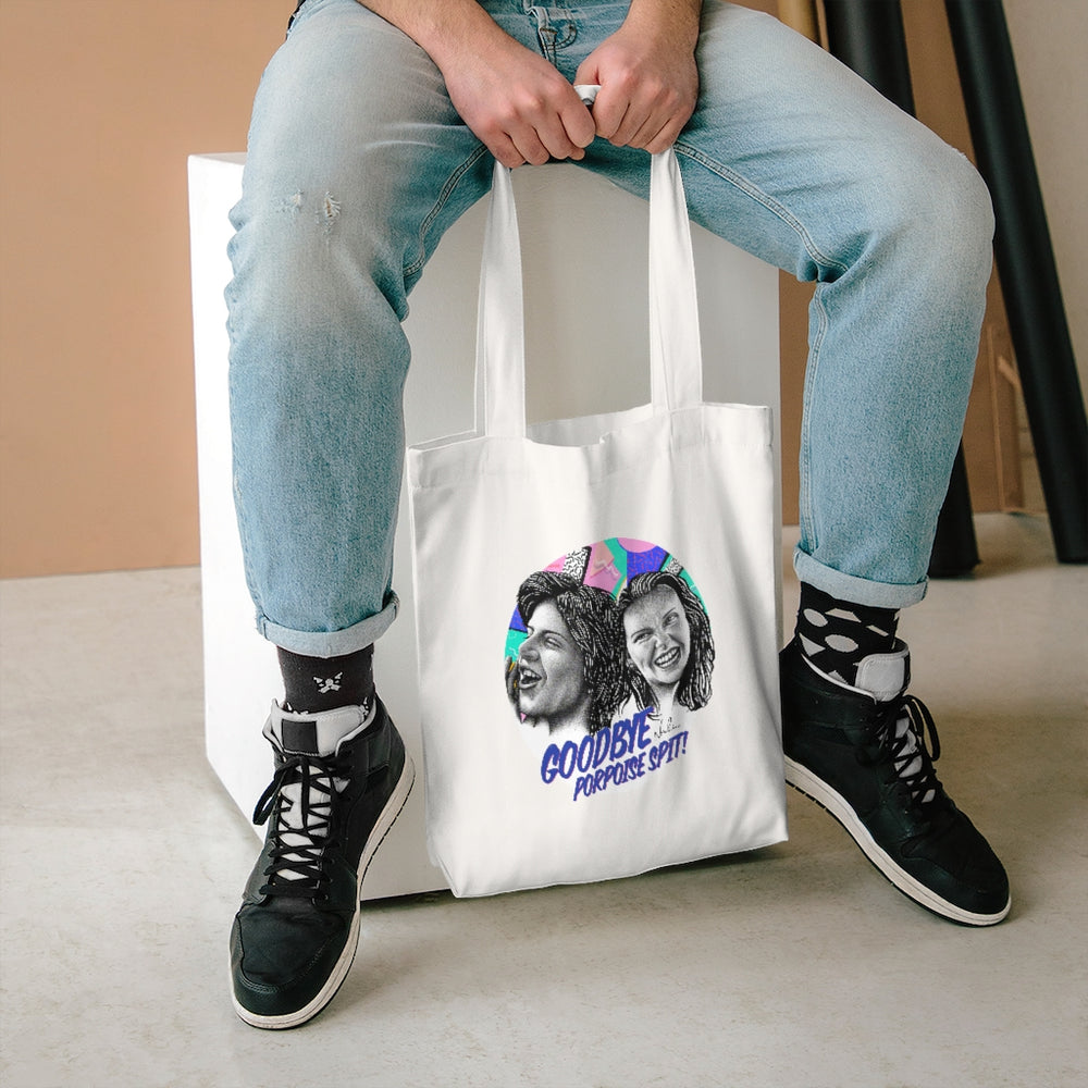 Goodbye Porpoise Spit! [Australian-Printed] - Cotton Tote Bag