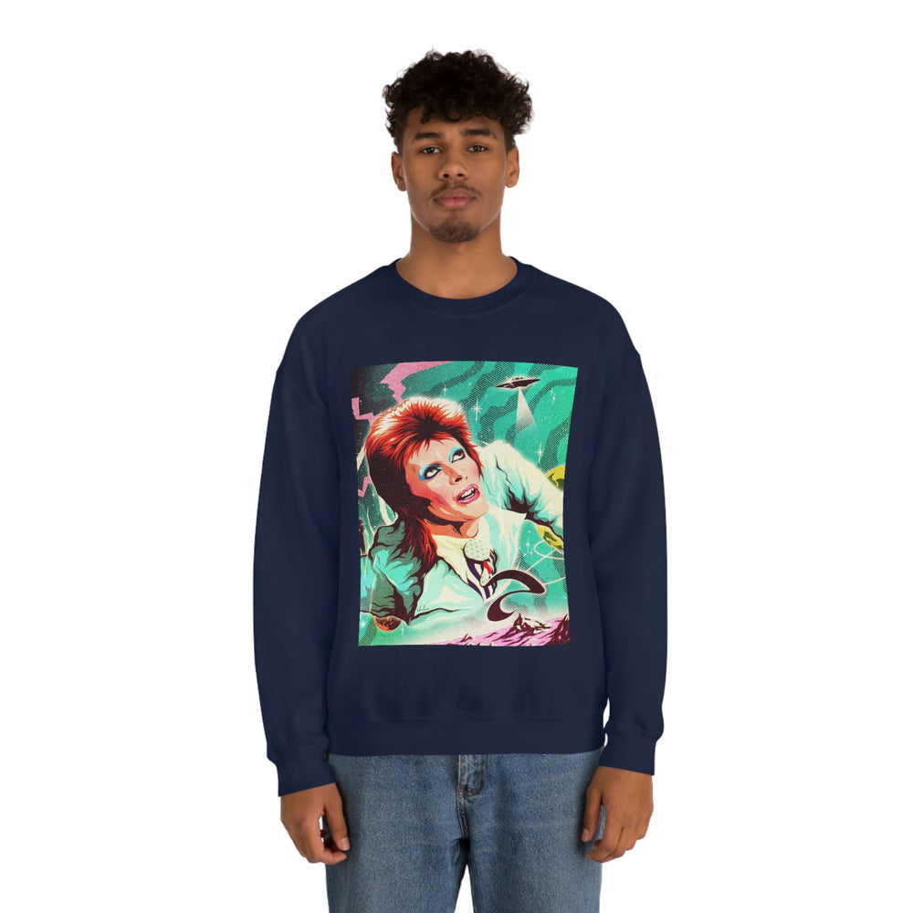 GALACTIC BOWIE - Unisex Heavy Blend™ Crewneck Sweatshirt