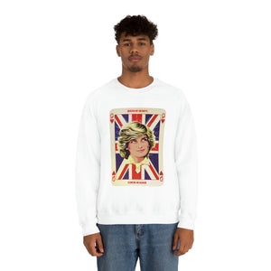 Queen Of Hearts - Unisex Heavy Blend™ Crewneck Sweatshirt