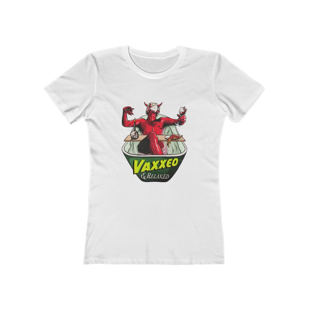 VAXXED + RELAXED (Australian-Printed) - Women's The Boyfriend Tee