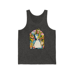 Down The Rabbit Hole - Unisex Jersey Tank - Unisex Jersey Tank