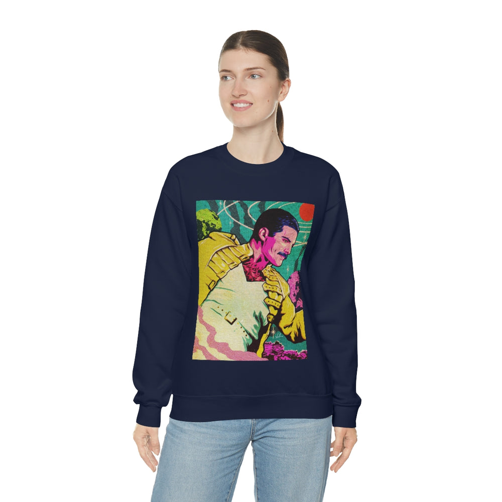 GALACTIC FREDDIE [Australian-Printed] - Unisex Heavy Blend™ Crewneck Sweatshirt