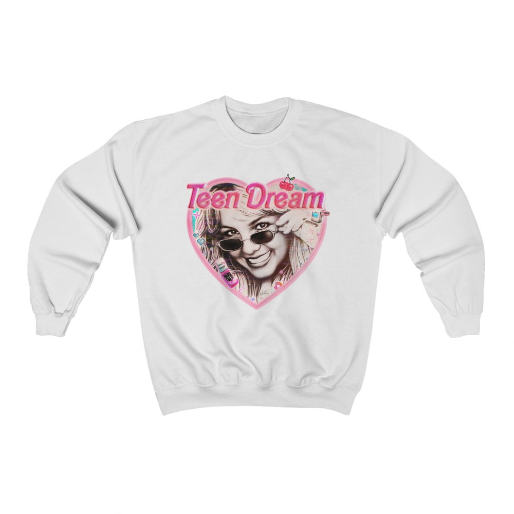 TEEN DREAM - Unisex Heavy Blend™ Crewneck Sweatshirt (white)