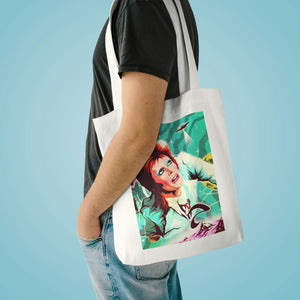 GALACTIC BOWIE [Australian-Printed] - Cotton Tote Bag