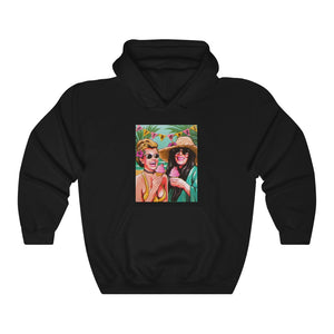 Ice Cream In St Tropez - Unisex Heavy Blend™ Hooded Sweatshirt