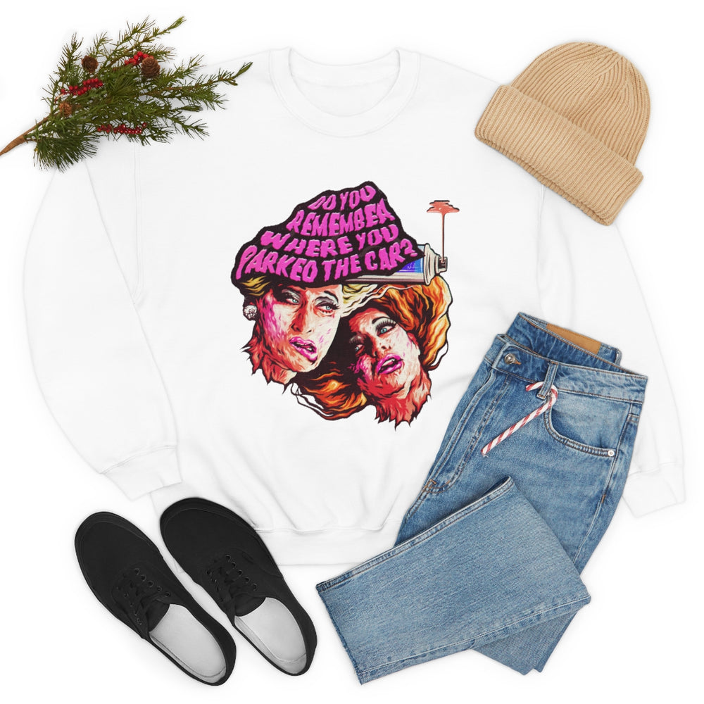 Do You Remember Where You Parked The Car? - Unisex Heavy Blend™ Crewneck Sweatshirt