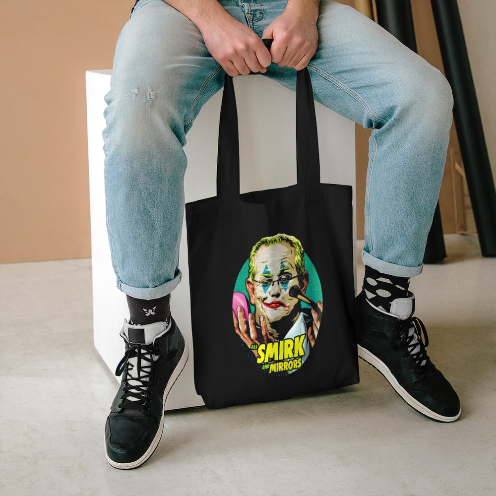 ALL SMIRK AND MIRRORS [Australian-Printed] - Cotton Tote Bag
