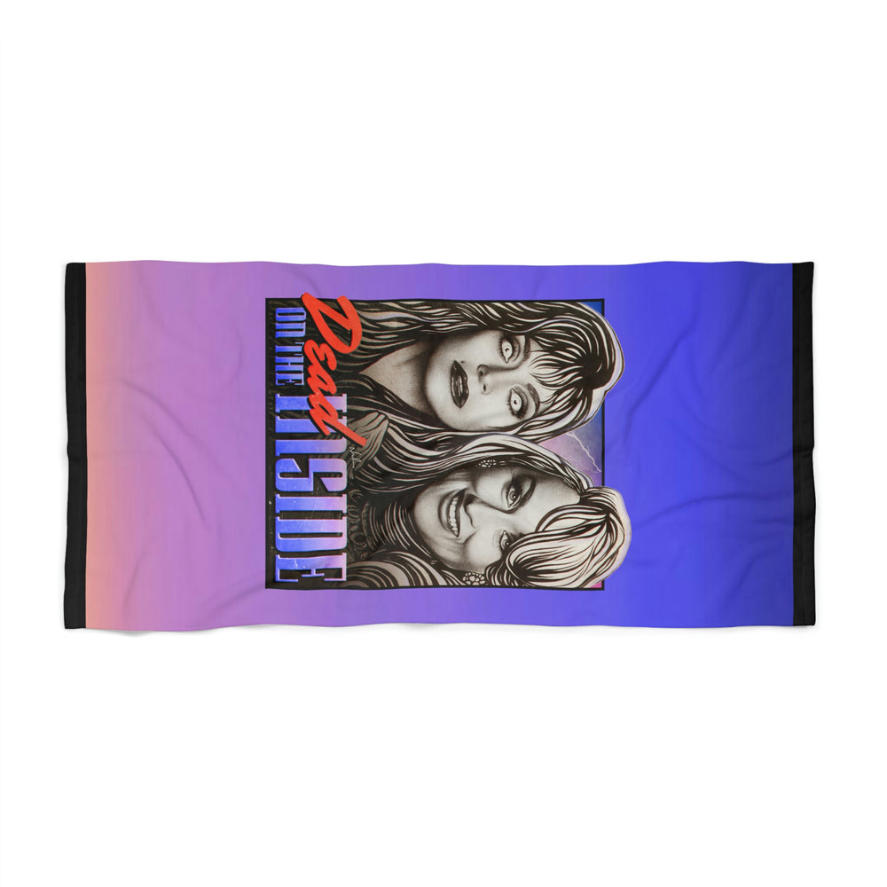 DEAD ON THE INSIDE - Beach Towel