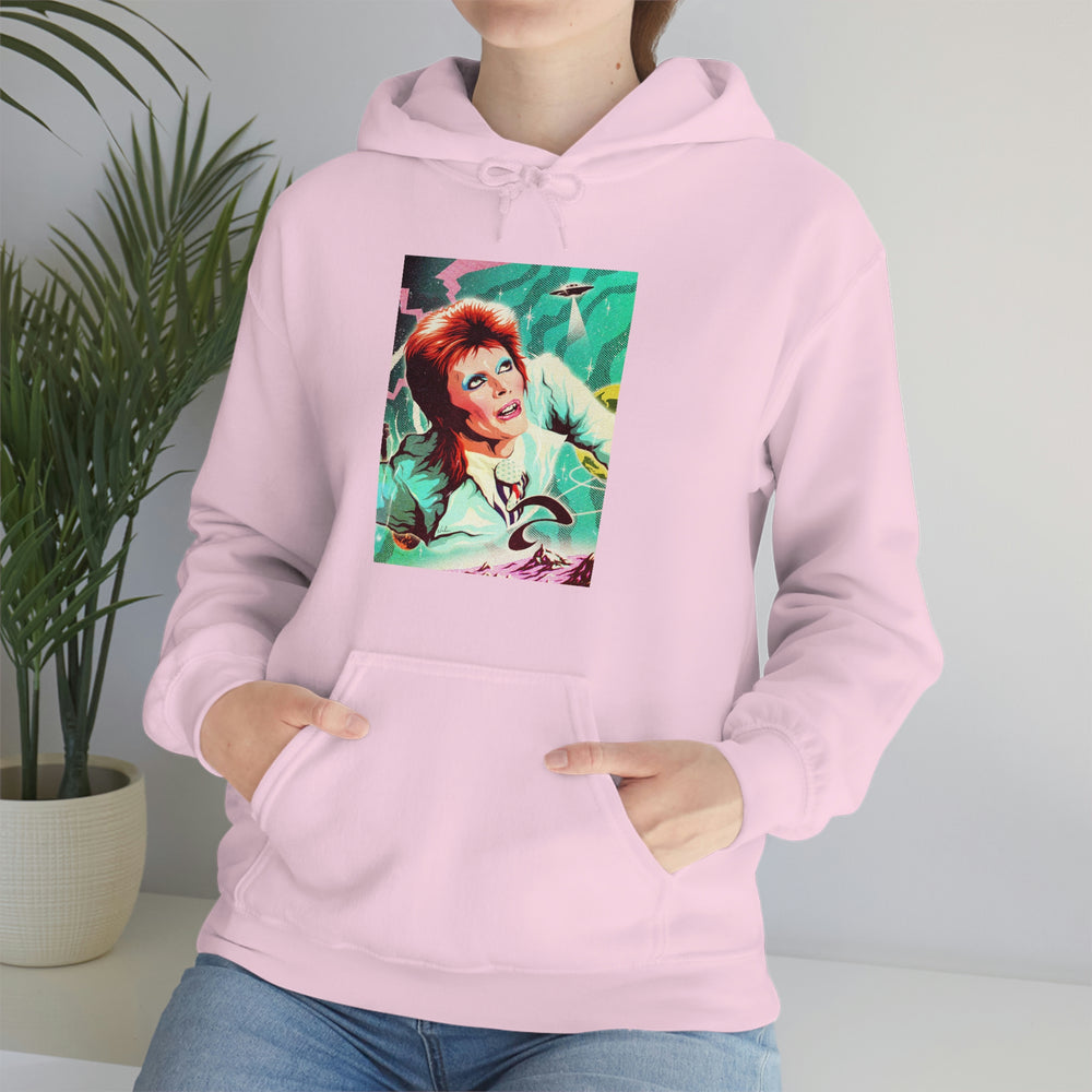 GALACTIC BOWIE - Unisex Heavy Blend™ Hooded Sweatshirt