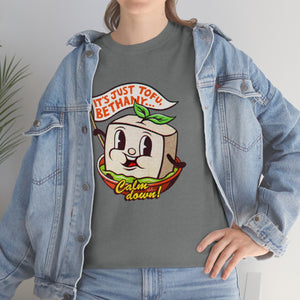 It's Just Tofu, Bethany [Australian-Printed] - Unisex Heavy Cotton Tee