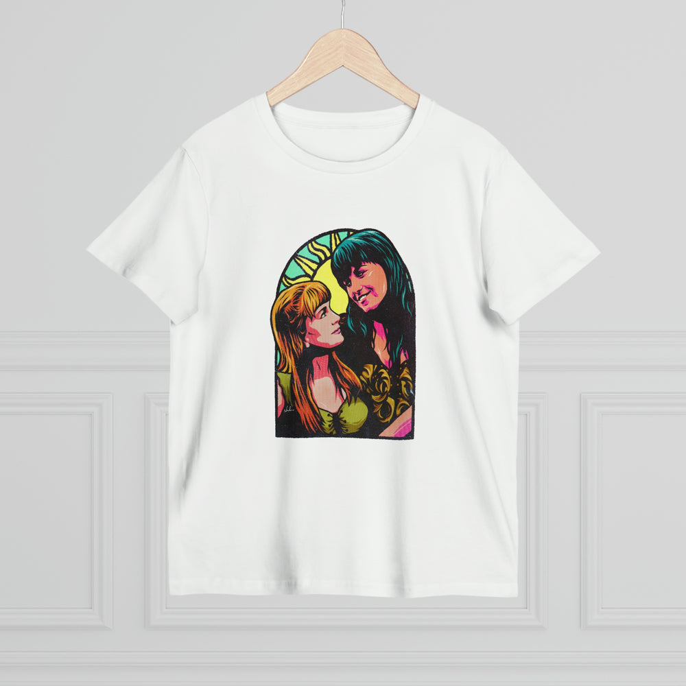 XENA X GABRIELLE [Australian-Printed] - Women’s Maple Tee