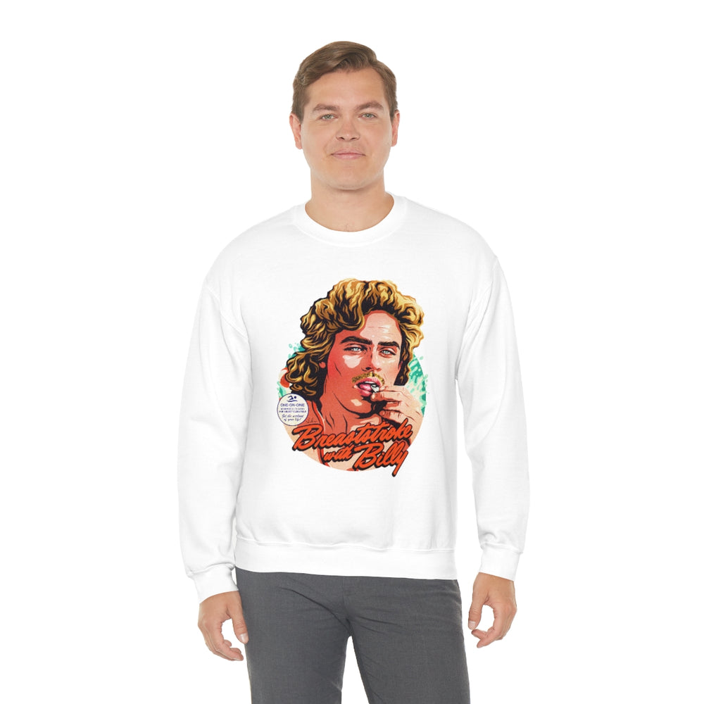 Breaststroke With Billy - Unisex Heavy Blend™ Crewneck Sweatshirt