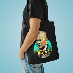 Sit Down, Boofhead! [Australian-Printed] - Cotton Tote Bag