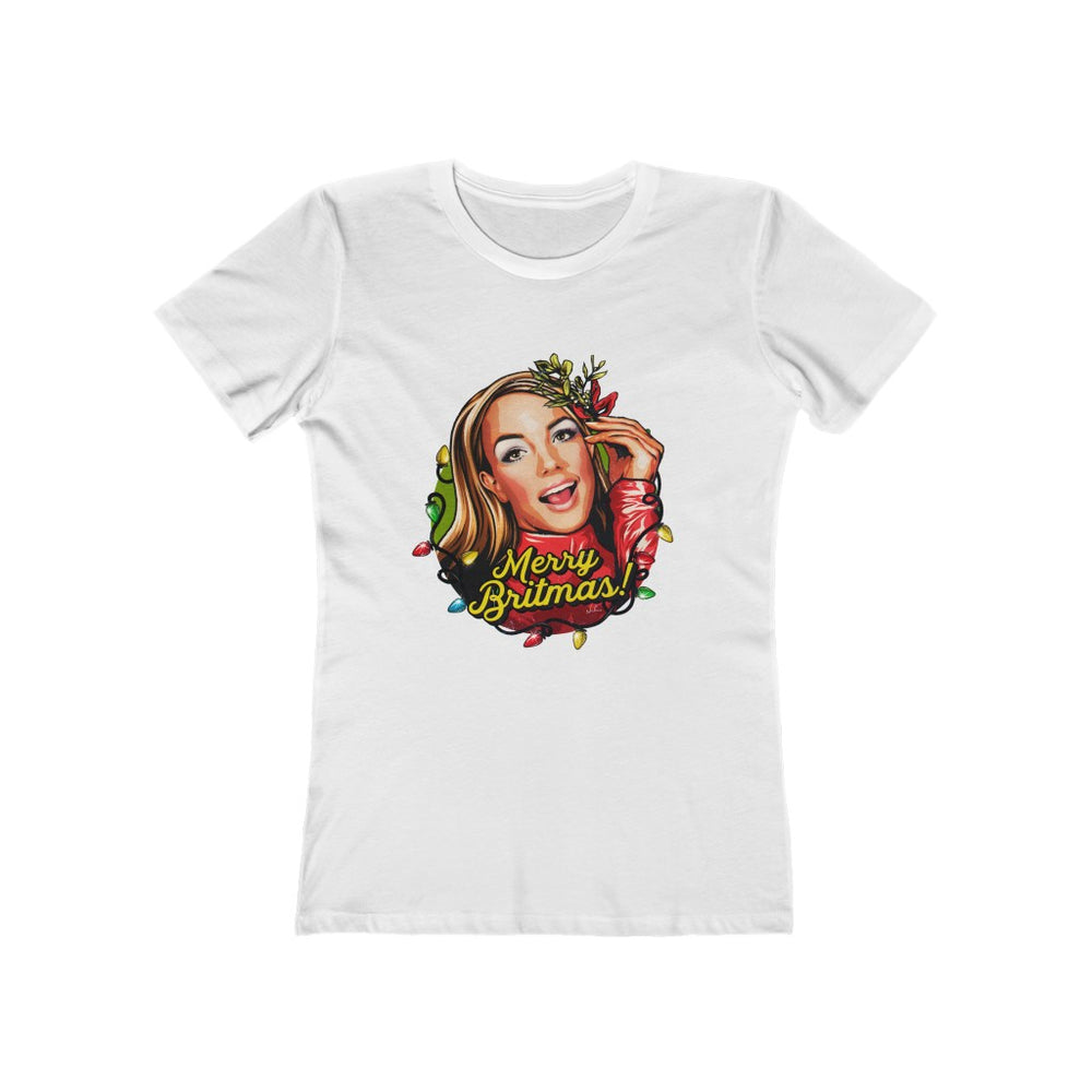 Merry Britmas! [Australian-Printed] - Women's The Boyfriend Tee