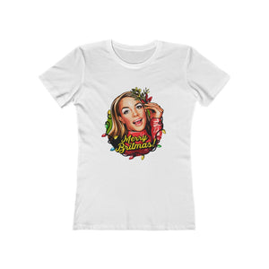 Merry Britmas! [Australian-Printed] - Women's The Boyfriend Tee