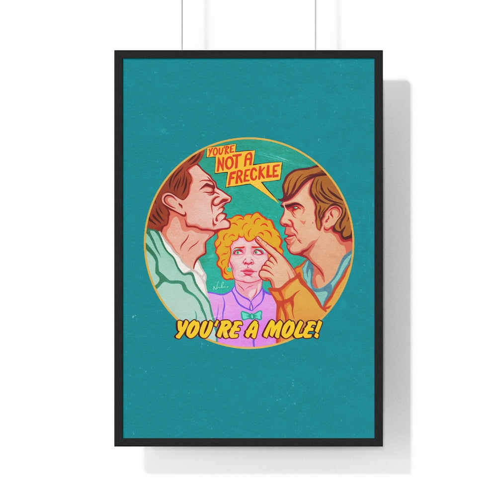 FRECKLE - Premium Framed Vertical Poster