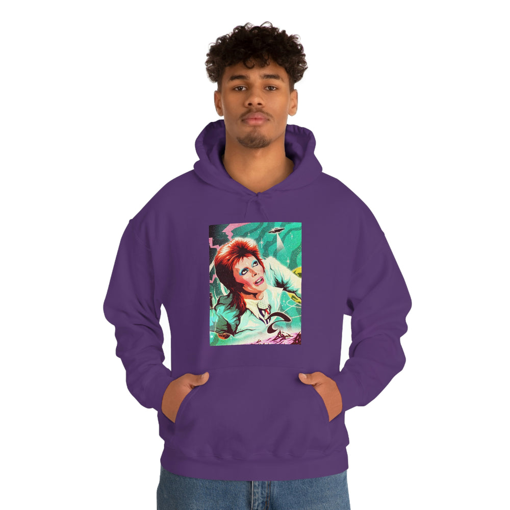 GALACTIC BOWIE - Unisex Heavy Blend™ Hooded Sweatshirt