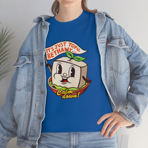 It's Just Tofu, Bethany [Australian-Printed] - Unisex Heavy Cotton Tee