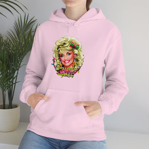 Have A Holly Dolly Christmas! - Unisex Heavy Blend™ Hooded Sweatshirt