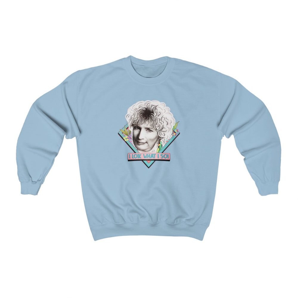 I LOIK WHAT I SOI - Unisex Heavy-Blend™ Crewneck Sweatshirt