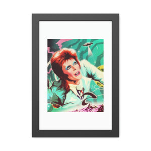 GALACTIC BOWIE - Framed Paper Posters