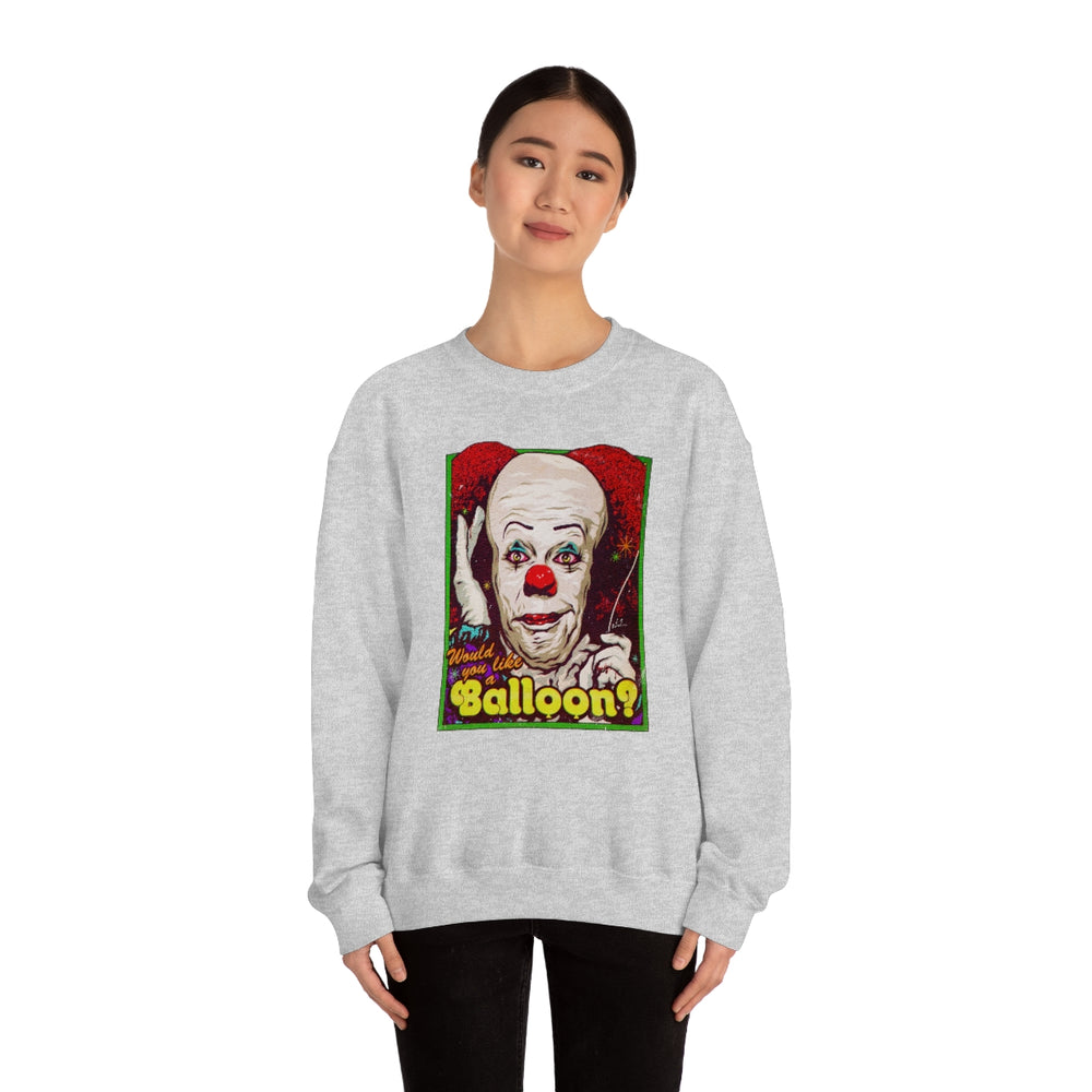 Would You Like A Balloon? - Unisex Heavy Blend™ Crewneck Sweatshirt