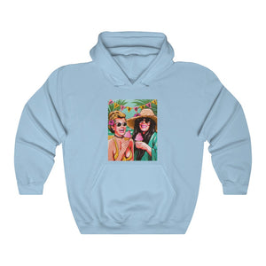 Ice Cream In St Tropez - Unisex Heavy Blend™ Hooded Sweatshirt