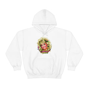 Have A Holly Dolly Christmas! - Unisex Heavy Blend™ Hooded Sweatshirt