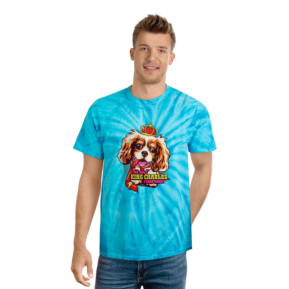 The Only King Charles I Care About - Tie-Dye Tee, Cyclone