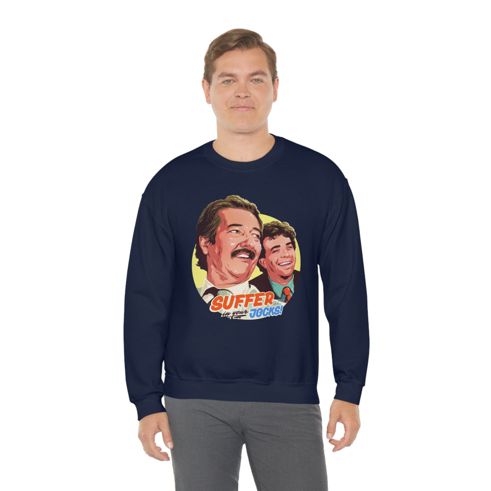 Suffer In Your Jocks! [Australian-Printed] - Unisex Heavy Blend™ Crewneck Sweatshirt