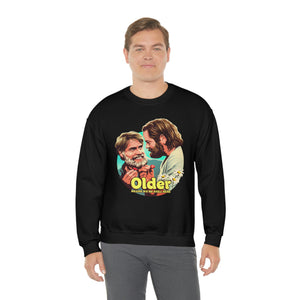 Older Means We're Still Here [Australian-Printed] - Unisex Heavy Blend™ Crewneck Sweatshirt