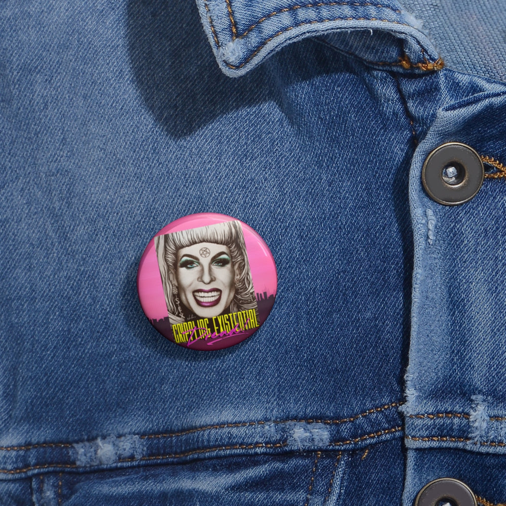 CRIPPLING EXISTENTIAL DREAD! - Pin Buttons