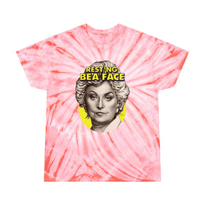 RESTING BEA FACE - Tie-Dye Tee, Cyclone